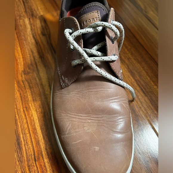 Men shoes size 9, 27 sm, worn twice, one owner, pets free and smoke free home - Picture 6 of 9